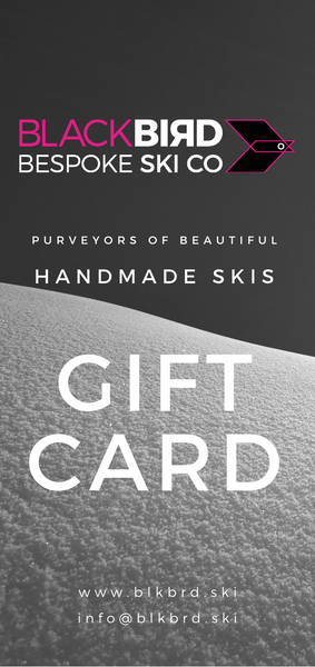 The Blackbird Bespoke Gift Card