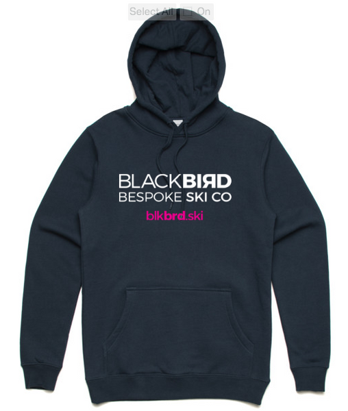 BLKBRD Unisex Hoodie Blackbird Bespoke Ski Co