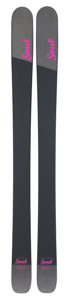 Soul Skis Olive Womens ski - for the serious womens freerider who wants to own the whole mountain